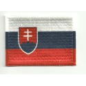 Patch embroidery and textile FLAG SLOVAKIA 7CM x 5CM