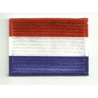 Patch embroidery and textile FLAG NETHERLANDS - HOLLAND 4CM x 3CM
