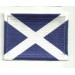 Patch embroidery and textile FLAG SCOTLAND 7CM x 5CM