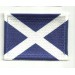 Patch embroidery and textile FLAG SCOTLAND 4CM x 3CM