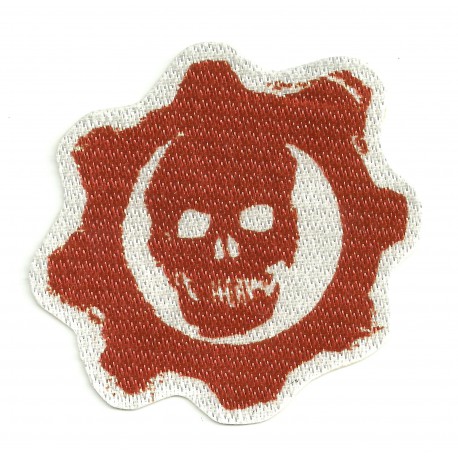 Textile patch GEARS OF WARS 7,5cm x 7cm