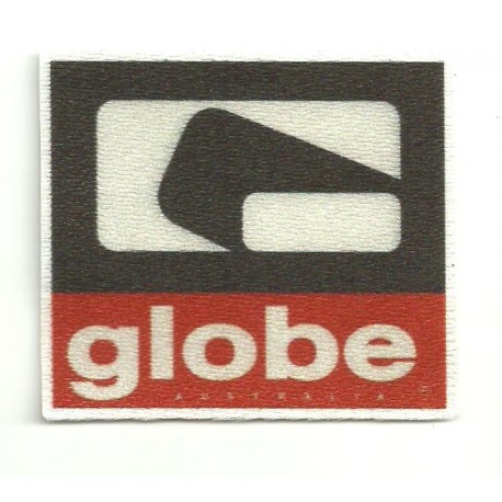 Textile patch GLOBE 6,5cm x 6,5cm