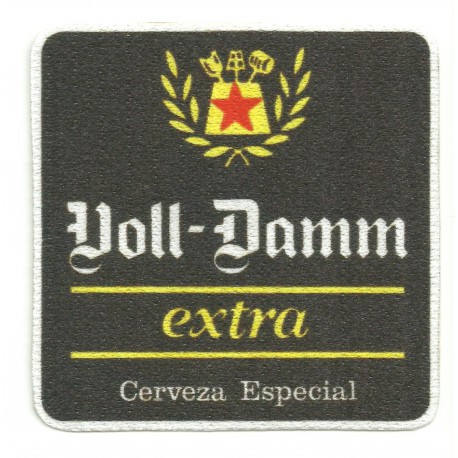 Textile patch VOLL DAMM EXTRA 8cm x 8cm