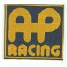 Patch embroidery AP RACING 7,5cm x 7,5cm