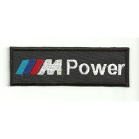 Patch embroidery M POWER " BMW " 9cm x 3cm