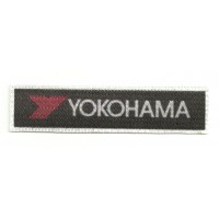 Parche textil YOKOHAMA 10,5cm x 2,5cm