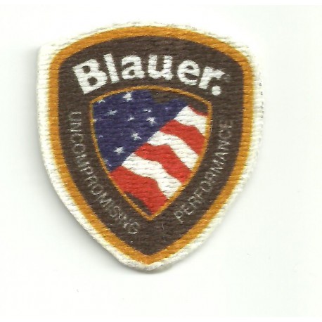Patch textile BLAUER 3,8cm x 3,5cm