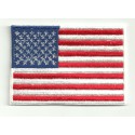 Patch embroidery FLAG USA 4cm x 3cm