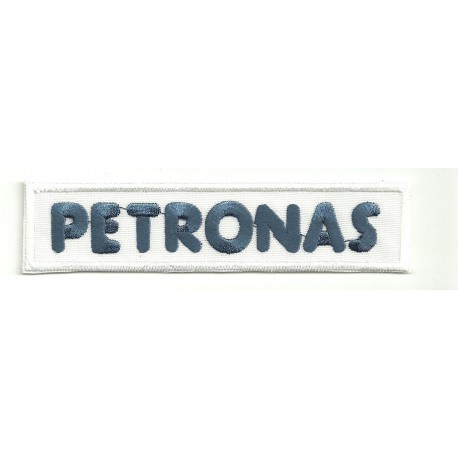 Patch embroidery PETRONAS WHITE 11,5cm x 2,5cm