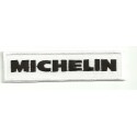 Embroidery patch MICHELIN BLACK AND WHITE 10cm x 2,5cm