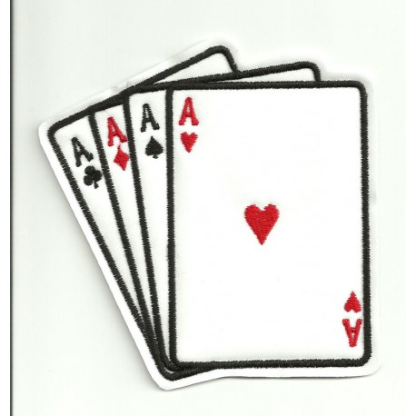 Embroidery Patch POKER 10cm x 10cm