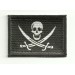 Patch embroidery and textile PIRATE FLAG SWORD - CALICO JACK 4 cm x 3 cm