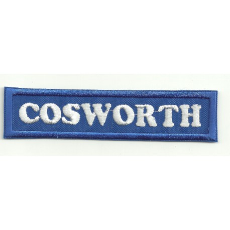 Patch embroidery COSWORTH 9cm x 2cm