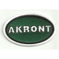Patch embroidery AKRONT 8.5cm x 5.5cm