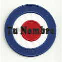 PERSONALIZED BULLSEYE embroidery patch 7.5cm