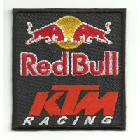 Patch embroidery RED BULL KTM 8cm x 8,5cm