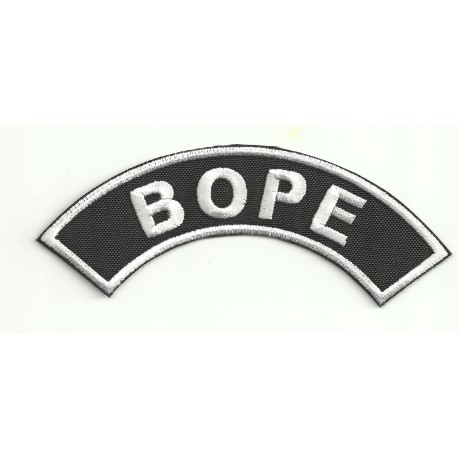 Patch embroidery BOPE 11,5cm x 4cm