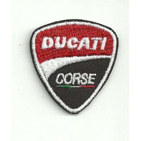 Patch embroidery DUCATI CORSE 3,5cm x 3,8cm