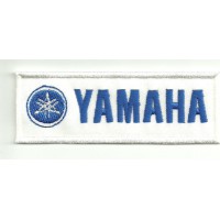 Patch embroidery YAMAHA BLUE 4cm x 1,4cm