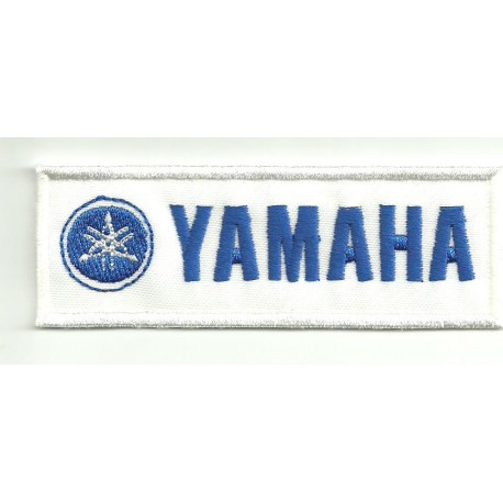 Patch embroidery YAMAHA BLUE 4cm x 1,4cm