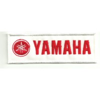 Patch embroidery YAMAHA RED 4cm x 1,4cm