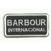 embroidery patch BARBOUR INTERNACIONAL 9,5cm x 5cm