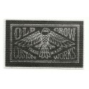 Textile patch OLD CROW CUSTOM WORKS 10cm x 6cm