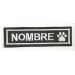 Embroidery Patch THE NAME OF YOUR PET 5cm X 1,5 cm