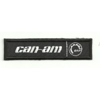 Patch embroidery CAN-AM BRP 9cm x 2,2cm