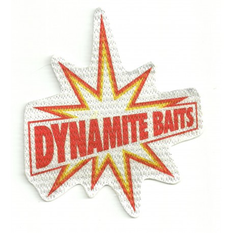 Textile patch DYNAMITE BAITS 8cm x 9cm