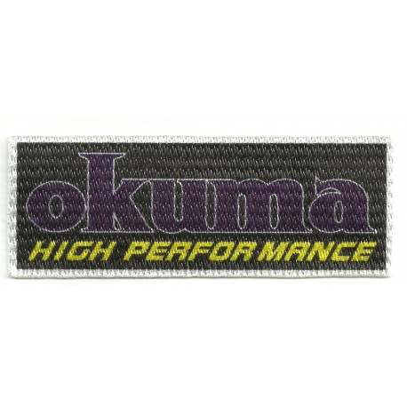 Textile patch OKUMA 9cm x 3,5cm