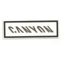 Textile patch CANYON WHITE 9,5CM X 3CM