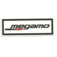 Textile patch MEGAMO 9,5CM X 3CM