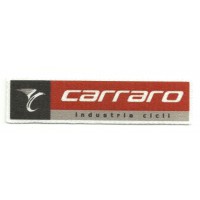 Textile patch CARRARO 10cm x 2,5cm