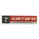 Textile patch CARRARO 10cm x 2,5cm