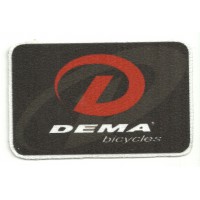 Textile patch DEMA BICYCLES 8,5cm x 5,5cm
