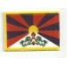 Patch embroidery and textile FLAG TIBET 7CM x 5CM