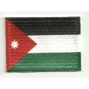 Patch embroidery and textile FLAG JORDANIA 7CM x 5CM