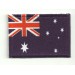 Patch embroidery and textile FLAG AUSTRALIA 4CM x 3CM