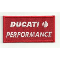 Patch embroidery DUCATI PERFORMANCE 8cm x 4.5cm