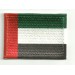 Patch embroidery and textile FLAG UNITED ARAB EMIRATES 7CM X 5CM