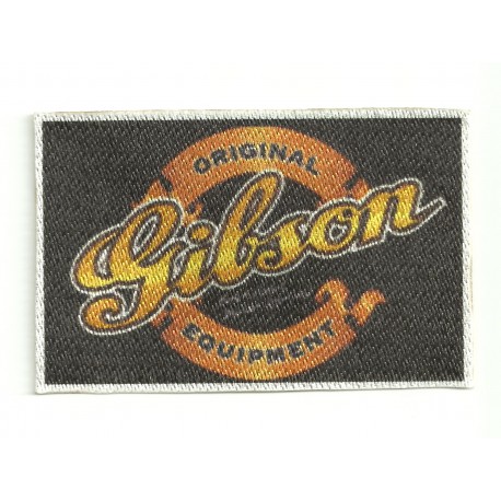 Textile patch GIBSON 9cm x 6cm
