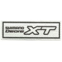 Parche textil SHIMANO DEORE XT 8,5cm x 3cm