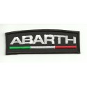 Patch embroidery ABARTH BLACK 18cm x 5,5cm