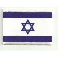 Parche bordado y textil ISRAEL 4CM x 3CM