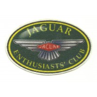 Textile patch JAGUAR CLUB 9cm x 5,5 cm
