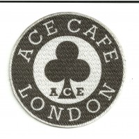 Textile patch AC CAFE 4cm
