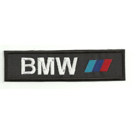 Parche bordado BMW BARRAS 5cm x 1,4cm