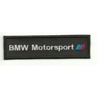 Parche bordado BMW MOTORSPORT 5cm x 1,5cm