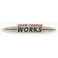 Parche bordado JOHN COOPER WORKS 7cm x 1,3cm